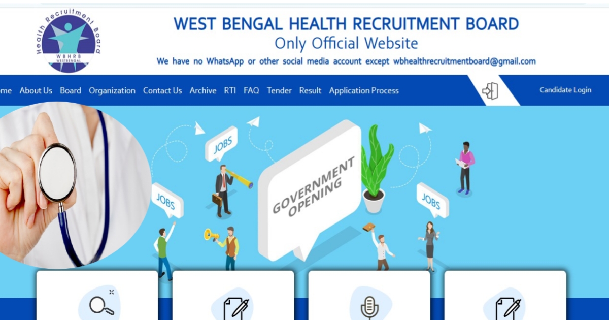 In the state health and family welfare department(রাজ্যে স্বাস্থ্য ও পরিবার কল্যাণ দপ্তরে)