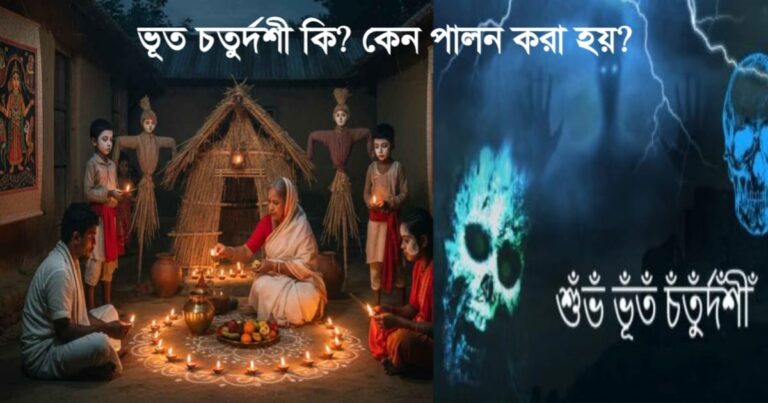 What is Bhoot Chaturdashi? Why is it celebrated?(ভূত চতুর্দশী কি? কেন পালন করা হয়?)